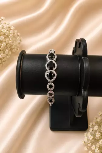 American diamond adjustable bracelet