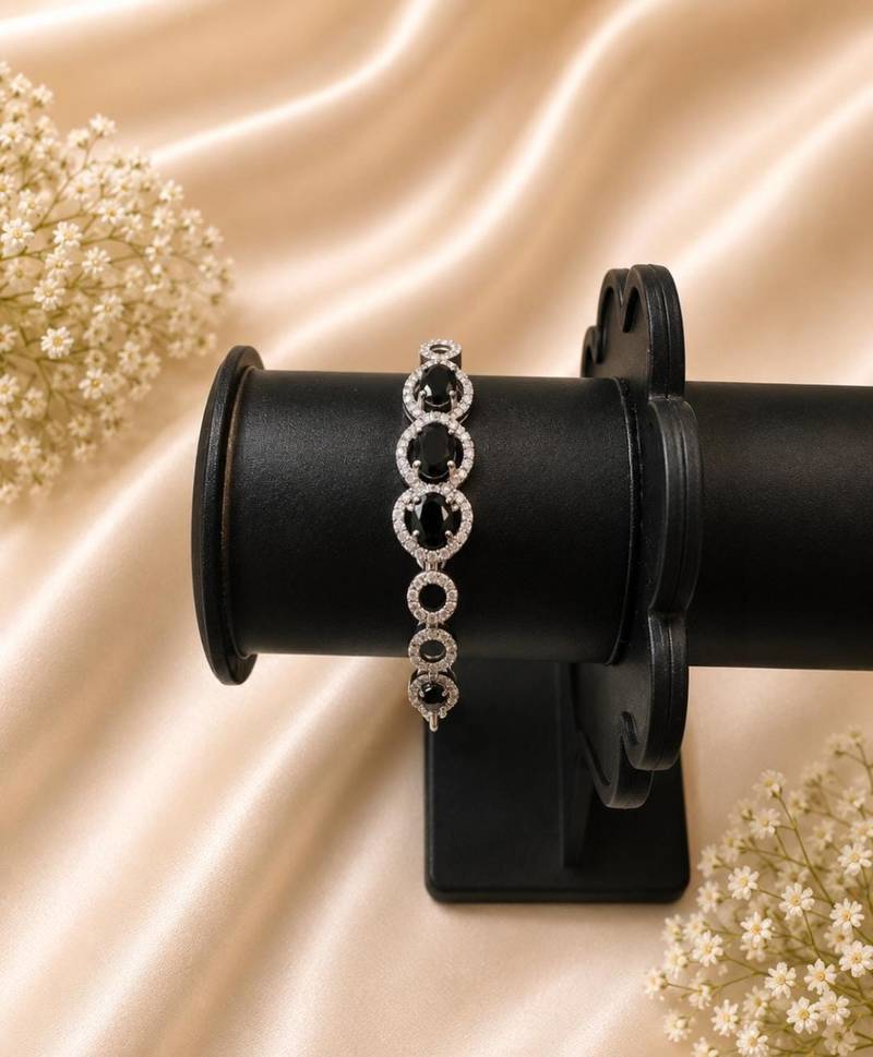 American diamond adjustable bracelet