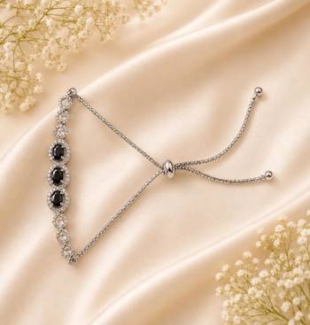 American diamond adjustable bracelet 2