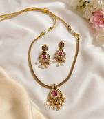 Anvika temple necklace set