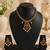 Saraswati temple jewellery necklace set