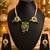 Emerald mayuri pearl set