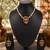Midnight meenakari pearl set