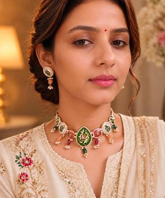 Rang mahal choker set 2