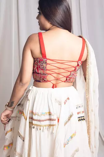 Vintage vibe spaghetti top red