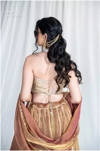 Tamba zardosi tube top