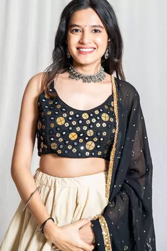 Tamba mirror sp top - black
