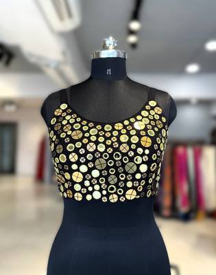 Tamba golden mirror sp top - black 1