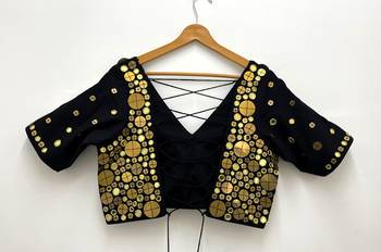 Tamba golden mirror el top - black 2