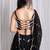 Spegatti top zigzag black