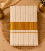 Kerala cotton tissue saree with unstiched blouse