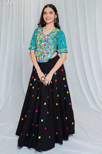 Shades of mirror - long multi top - rama