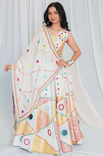 Shades of mirror - atrangi mirror top - white