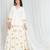 Shades of lampi - traditional angarkha lampi top - off white