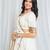 Shades of lampi - sequins sitara el lampi top - off white