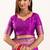 Wine soft banarasi silk zari woven paithani saree with blouse