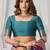 Women's wine soft silk zari woven saree with blouse
