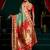 Women's sea green tissue paithani zari woven saree with blouse