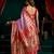 Women's purple tissue paithani zari woven saree with blouse
