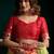 Women's green tissue paithani zari woven saree with blouse