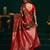 Women's coffee soft silk zari woven saree with blouse