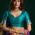 Women's wine soft silk zari woven saree with blouse