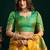Women's yellow soft silk zari woven saree with blouse