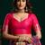 Women's purple soft silk zari woven saree with blouse