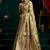 Women's mehendi satin silk zari woven saree with blouse