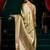 Women's mehendi satin silk zari woven saree with blouse