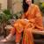 Women Ethnic Motifs Printed Regular Thread Work Kurta with Trousers & With Dupatta