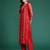 Bandhani Printed Zari Panelled Kurta With Trousers & Dupatta