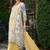 Women Ethnic Motifs Printed Regular Thread Work Liva Kurta with Trousers & With Dupatta