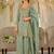 Women Ethnic Motifs Embroidered Regular Mirror Work Kurta with Sharara & With Dupatta