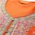 Paisley Embroidered Sequinned Kurta with Palazzos & With Dupatta