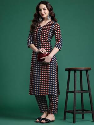 Pure Cotton Kurta with Trousers 2