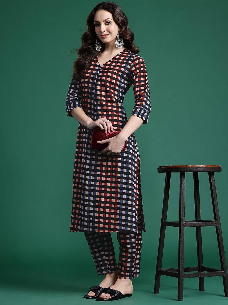 Pure Cotton Kurta with Trousers