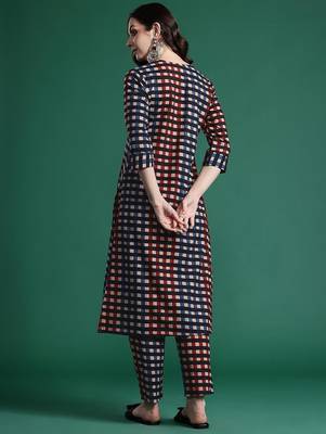 Pure Cotton Kurta with Trousers 6