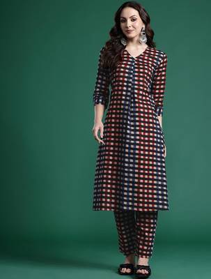Pure Cotton Kurta with Trousers 7