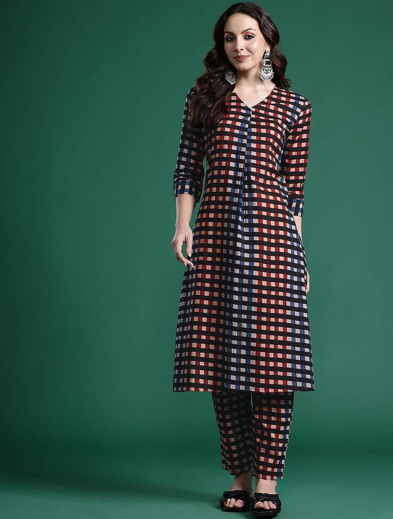 Pure Cotton Kurta with Trousers