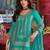 Women Ethnic Motifs Embroidered Regular Thread Work Kurta with Sharara & With Dupatta