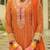 Ethnic Motifs Embroidered Sequinned Straight Kurta & Sharara With Dupatta