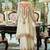 Floral Embroidered Sequinned Chinon A-Line Kurta With Palazzos & Dupatta