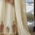 Floral Embroidered Sequinned Chinon A-Line Kurta With Palazzos & Dupatta