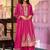 Women Floral Embroidered Kurta with Palazzo & Dupatta