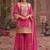 Women Floral Embroidered Regular Sequinned Kurta with Sharara & With Dupatta