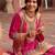 Women Floral Embroidered Regular Sequinned Kurta with Sharara & With Dupatta