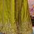 Floral Embroidered Sequinned Chinon Straight Kurta With Palazzos & Dupatta