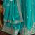 Ethnic Motifs Embroidered Round Neck Straight Kurta With Sharara & Dupatta
