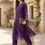Women Ethnic Motifs Embroidered Regular Thread Work Kurta with Trousers